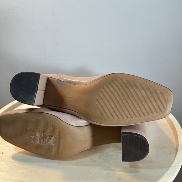 Square Toe H&M Ankle GoGo Style Boots Size 8 - Picture 9 of 9